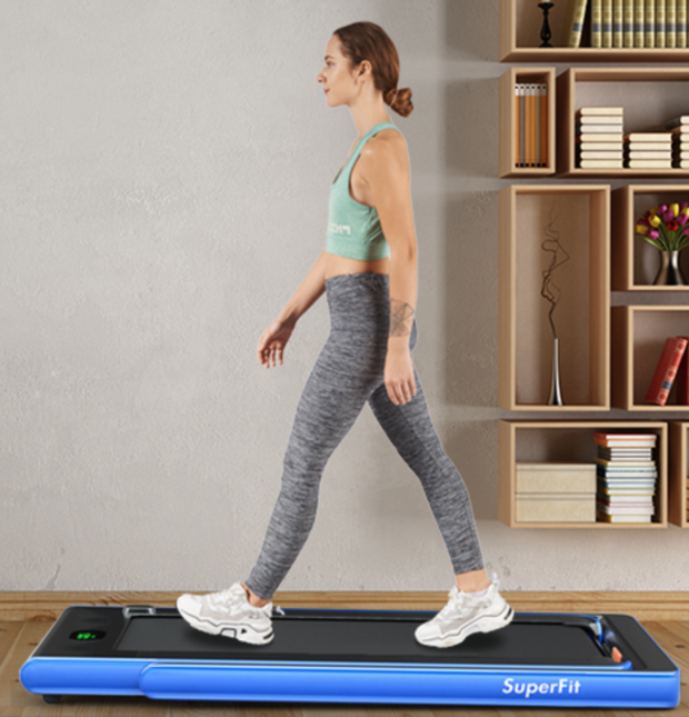 GoPlus 2 in 1 Folding Treadmill 