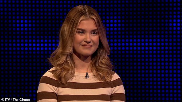 Os espectadores do popular programa de perguntas e respostas na hora do chá da ITV, The Chase, ficaram impressionados com um concorrente deslumbrante que apareceu em um episódio do programa