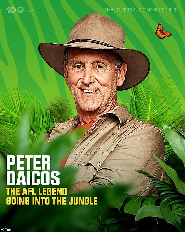 Peter Daicos está pronto para entrar na selva sul-africana para competir na nova temporada de I'm Celebrity... Get Me Out Of Here!