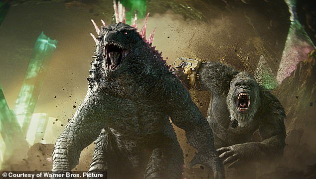 Godzilla x Kong: O Novo Império foi o rei indiscutível das bilheterias na primeira semana do filme nos cinemas