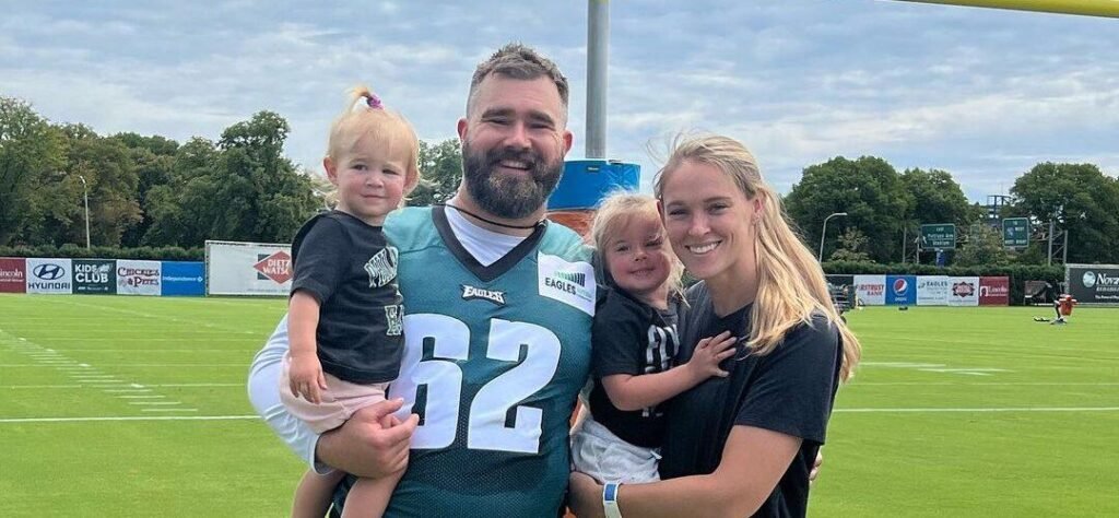 Kylie Kelce Says Jason Kelce ‘Needs To Get Out Of The House’